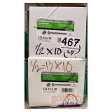 (2) BOXES OF GALVANIZED CARRIAGE BOLTS - (1) 1/2-1