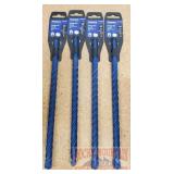 NEW - (4) Powers Wedge-Bit 5/8x12