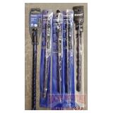 NEW - (5) WEDGE BITS - (4) Powers 5/8x12, (1) Rawl