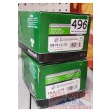 (2) BOXES GALVANIZED CARRIAGE BOLTS - 3/8-16x3-1/2