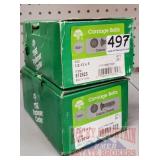 (2) BOXES OF GALVANIZED CARRIAGE BOLTS - (1) 1/2-1