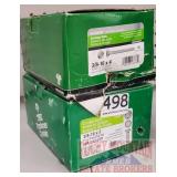 (2) BOXES OF GALVANIZED CARRIAGE BOLTS - (1) 3/8-1