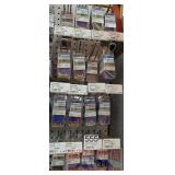 NEW - Brass machine screws. Round Head, slotted. V