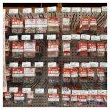 NEW - Steel nuts & washers.  Hex nuts, flat/lock/f