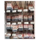 NEW - Steel sheet metal screws . HWH slotted. Vari