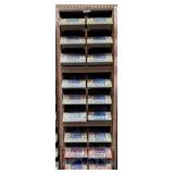 BANK OF BOLT BINS & CONTENTS - Steel zinc machine