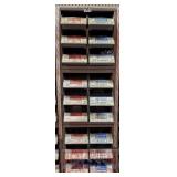 BANK OF BOLT BINS & CONTENTS - Steel zinc tee nuts