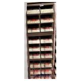 BANK OF BOLT BINS & CONTENTS - Zinc neoprene washe