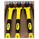 3 Paint scrapers, 14HDL ergo Grip