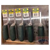 5 Trowels - Richard, 11" Drywall curved Trowels