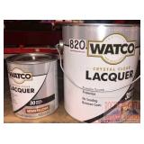 Watco crystal Clear Lacquer, 1 quart semi-gloss &