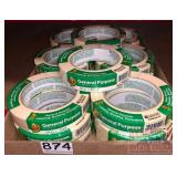 20 rolls Duck General Purpose Masking Tape, .94"x6