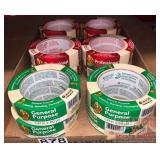12 rolls Duck General Purpose Masking Tape, 1.41"x