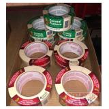 9 rolls Duck General & Professional Masking Tape,