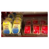 15 sponges - 9 Handi Grip, 6 Clean & Prep