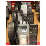 4 Mitel 8528 4 line telephones