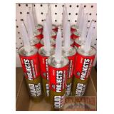 17 tubes Liquid Nails Interior Strong Durable Bond