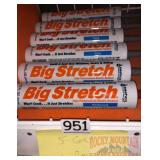 6 Sashco Big Stretch sealant 10.5oz - 1 Redwood &