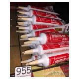 30 tubes Loctite Tub & Tile Adhesive Caulking, 5.5