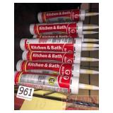 10 Red Devil Kitchen & Bath Silicone sealant, Almo