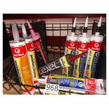 11 Red Devil sealants - 4-5.5oz tubes window/door,