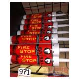 9 Red Devil Fire Stop, industrial intumescent seal