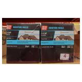 2- 5 lb. Boxes 1 1/4" Roofing Nails.