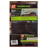(2) Boxes 40d 5" Polebarn Nails - 130pcs/5lbs