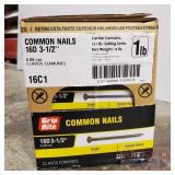 (12) Boxes Common Nails 16d 3 /12" - 44pcs/1lb
