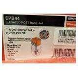 (7) 4x4 Elevated Post Base