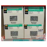 4-5 lb. Boxes, 10X3.5 Galv. Screws.