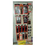 Asst. Restroom & Other Signs.