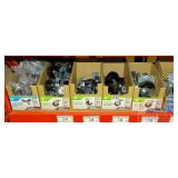 Assorted Casters & 3 Wheel Dollies.