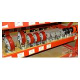 14 Assorted Large Casters and Wheels.