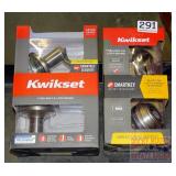 Kwikset Keyed Entry & Deadbolt.