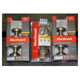 2 New Kwikset Keyed Entries & Deadbolt.