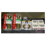 Assorted New Kwikset Lock Sets.