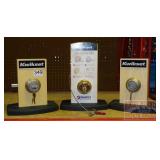 3 Kwikset Deadbolt Displays.