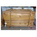 76" Cedar 3 Rail Fence Posts.