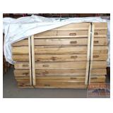 64" Cedar 2 Rail Fence Posts.