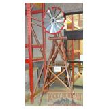 Wood Framed - Yard Wind-Mill. 9
