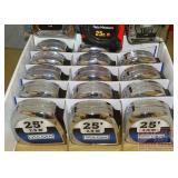 17 Assorted New Tape Measures.