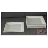 6 10.5"x10.5" Canopy Dinner Plates