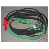 Black Nylon Climbing Rope