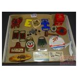 Neckerchief Slides, Pin & Asst. Boy scout Items.