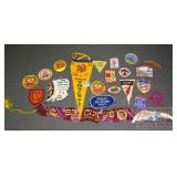 Asst. Vintage Scout Patches, Pennants & More