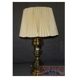 Vintage Heavy Brass Table Lamp