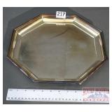 Wallace Octagon Silver Plate Tray