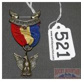 Vintage Eagle Scout Pin Ribbon