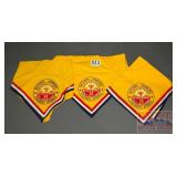 3 1960 CO Jamboree Neckerchiefs